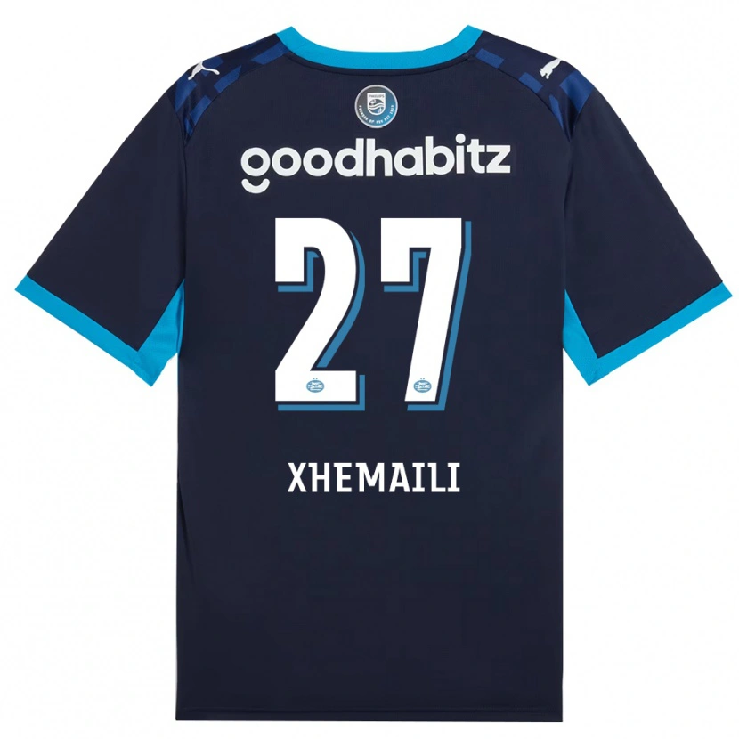 Danxen Homem Camisola Riola Xhemaili #27 Dodgerblue Royalblue Terceiro 2026/27 Camisa