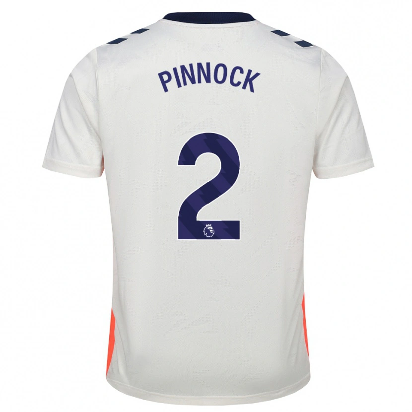 Danxen Homem Camisola Ethan Pinnock #2 Branco Laranja Azul Real Alternativa 2026/27 Camisa