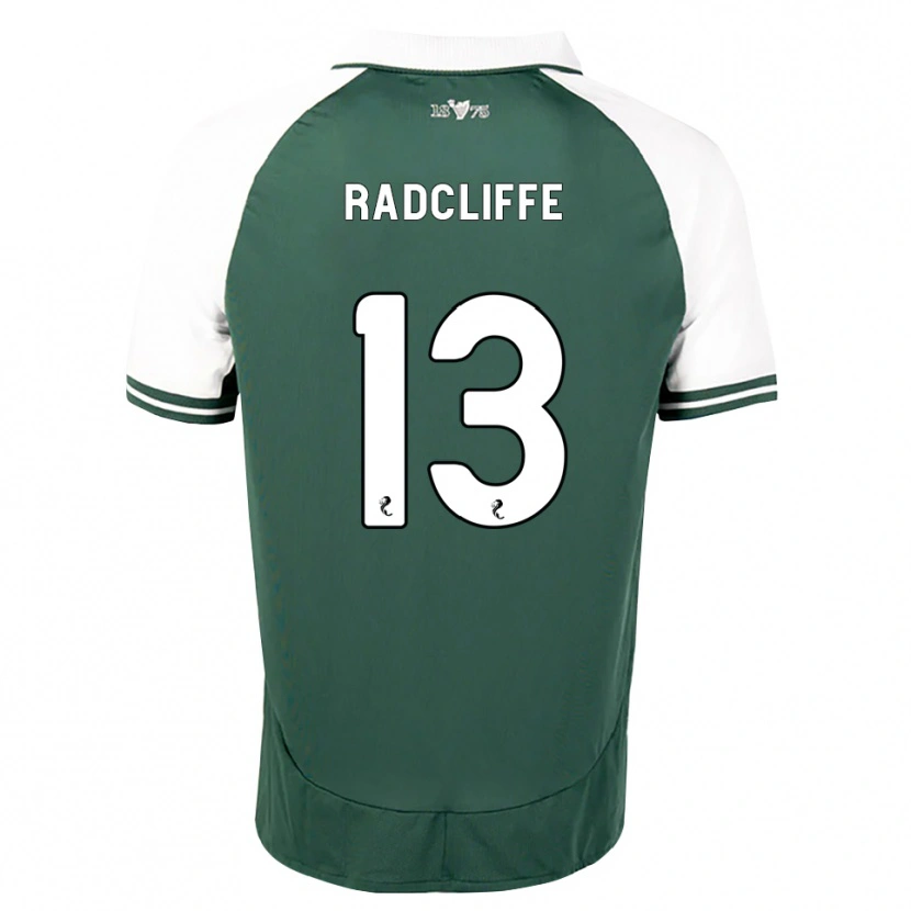 Danxen Mulher Camisola Josh Radcliffe #13 Verde Mar Branco Principal 2026/27 Camisa