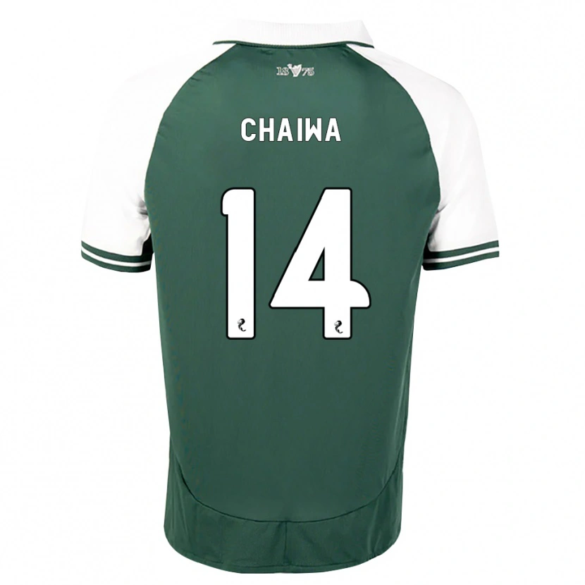 Danxen Mulher Camisola Miguel Chaiwa #14 Verde Mar Branco Principal 2026/27 Camisa