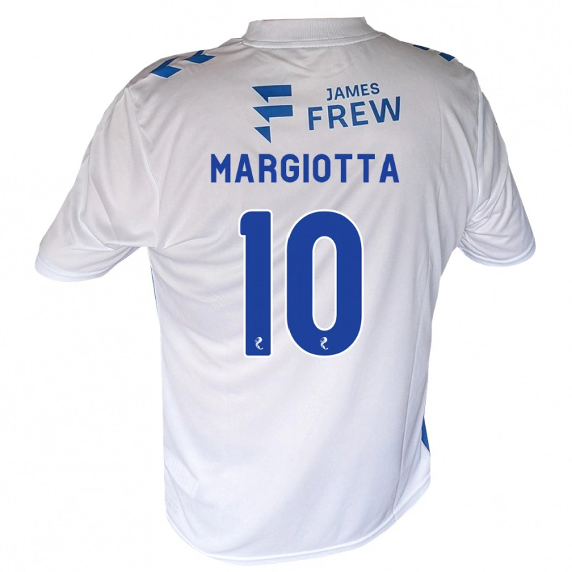 Danxen Mulher Camisola Remo Margiotta #10 Azul Real Branco Principal 2026/27 Camisa