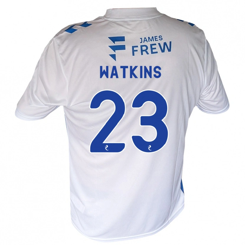 Danxen Mulher Camisola Marley Watkins #23 Azul Real Branco Principal 2026/27 Camisa