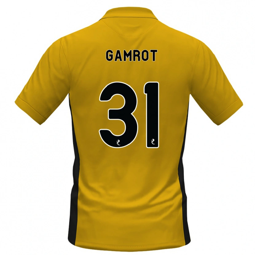 Danxen Mulher Camisola Schenai Gamrot #31 Laranja Preto Principal 2026/27 Camisa