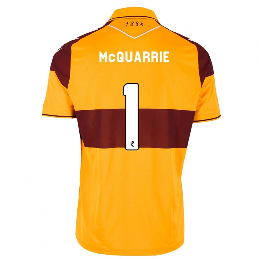 Danxen Mulher Camisola Colbi Mcquarrie #1 Marrom Laranja Principal 2026/27 Camisa