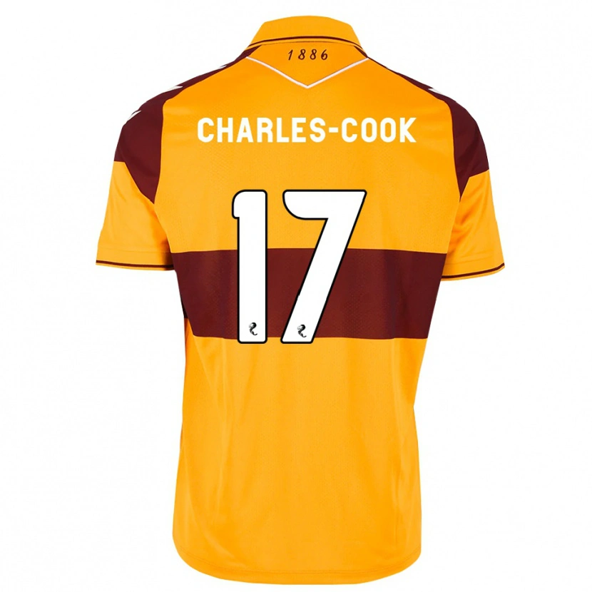 Danxen Mulher Camisola Regan Charles-Cook #17 Marrom Laranja Principal 2026/27 Camisa