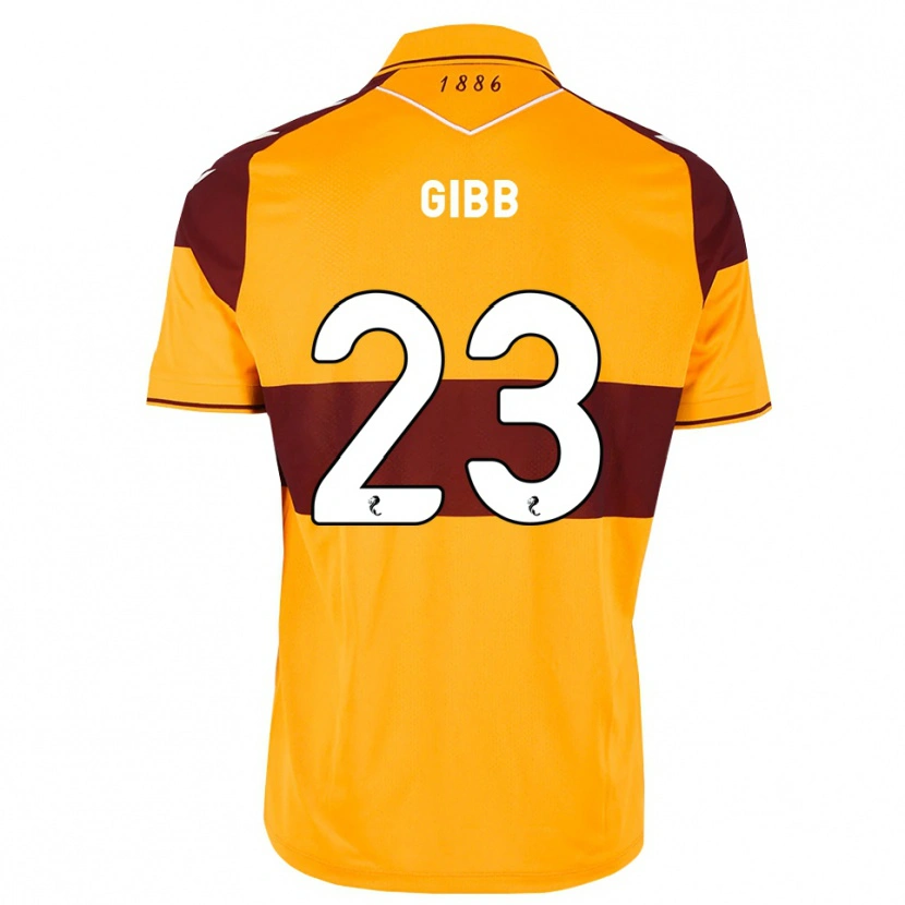 Danxen Mulher Camisola Sarah Gibb #23 Marrom Laranja Principal 2026/27 Camisa