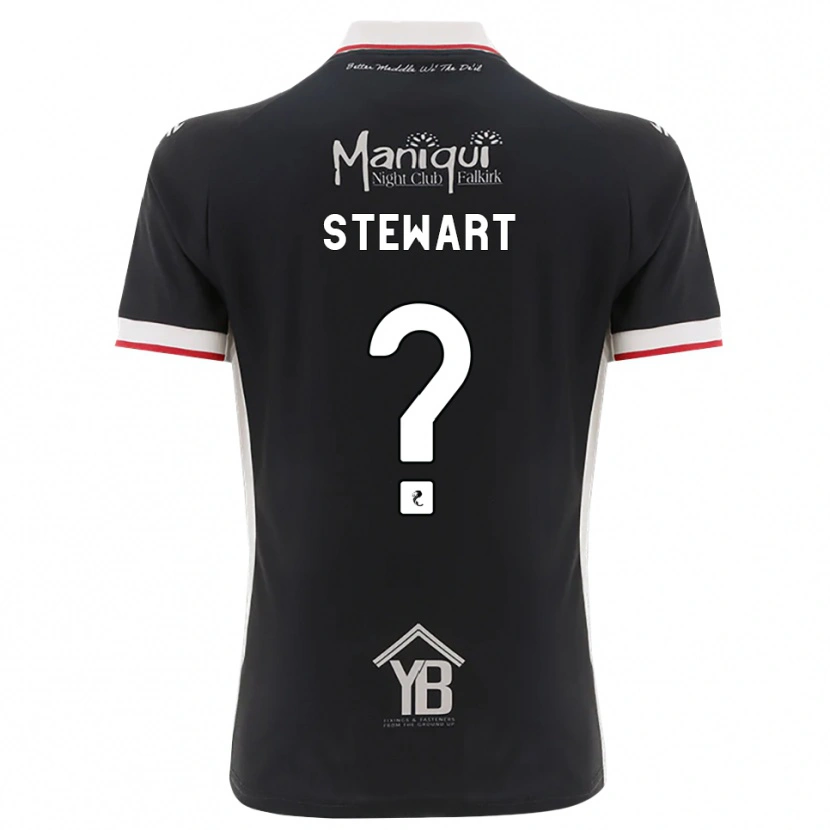 Danxen Mulher Camisola Ella Stewart #0 Preto Branco Vermelho Principal 2026/27 Camisa