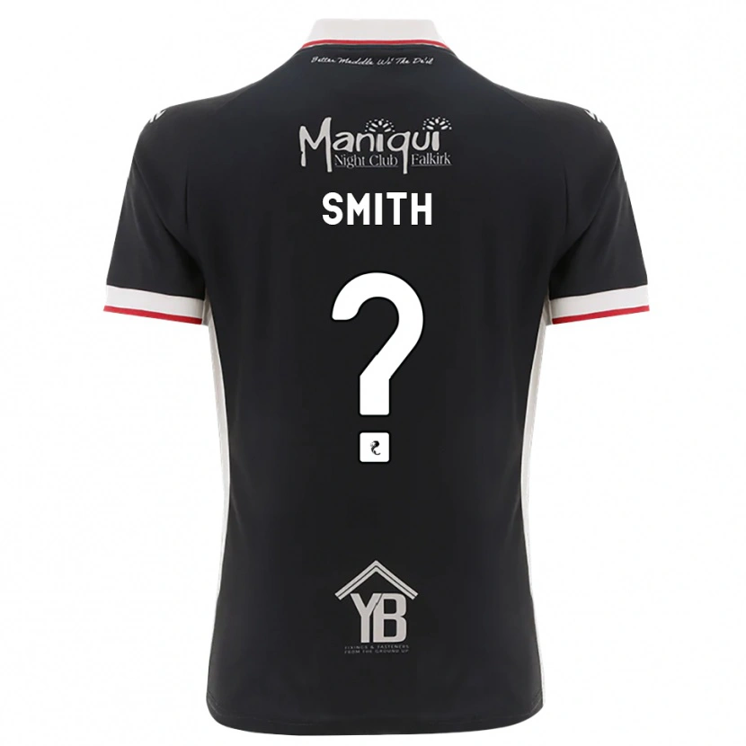 Danxen Mulher Camisola Mhairi Smith #0 Preto Branco Vermelho Principal 2026/27 Camisa