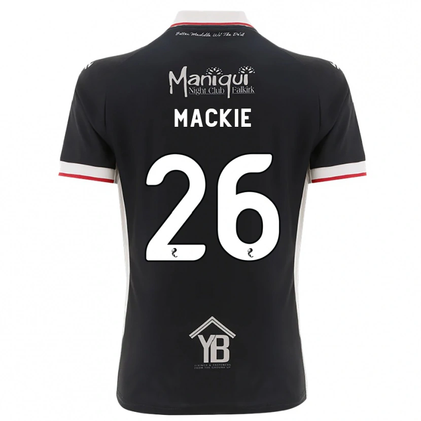 Danxen Mulher Camisola Sean Mackie #26 Preto Branco Vermelho Principal 2026/27 Camisa