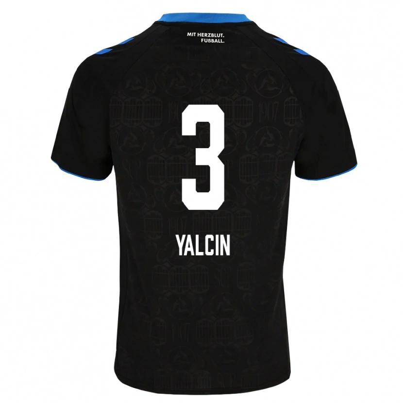 Danxen Mulher Camisola Kerem Yalcin #3 Preto Branco Vermelho Principal 2026/27 Camisa