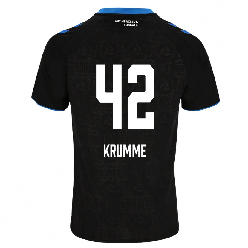 Danxen Mulher Camisola Kevin Krumme #42 Preto Branco Vermelho Principal 2026/27 Camisa