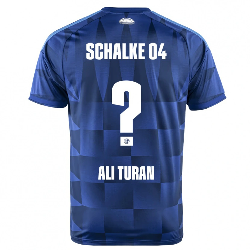 Danxen Mulher Camisola Miran Ali Turan #0 Azul Escuro Amarelo Branco Principal 2026/27 Camisa