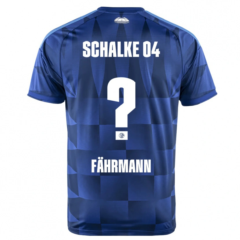 Danxen Mulher Camisola Ralf Fährmann #0 Azul Escuro Amarelo Branco Principal 2026/27 Camisa