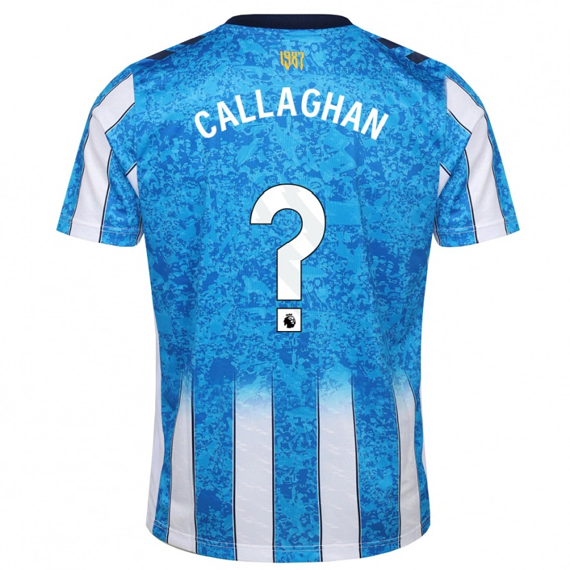 Danxen Mulher Camisola Charlie Callaghan #0 Branco Azul Laranja Principal 2026/27 Camisa