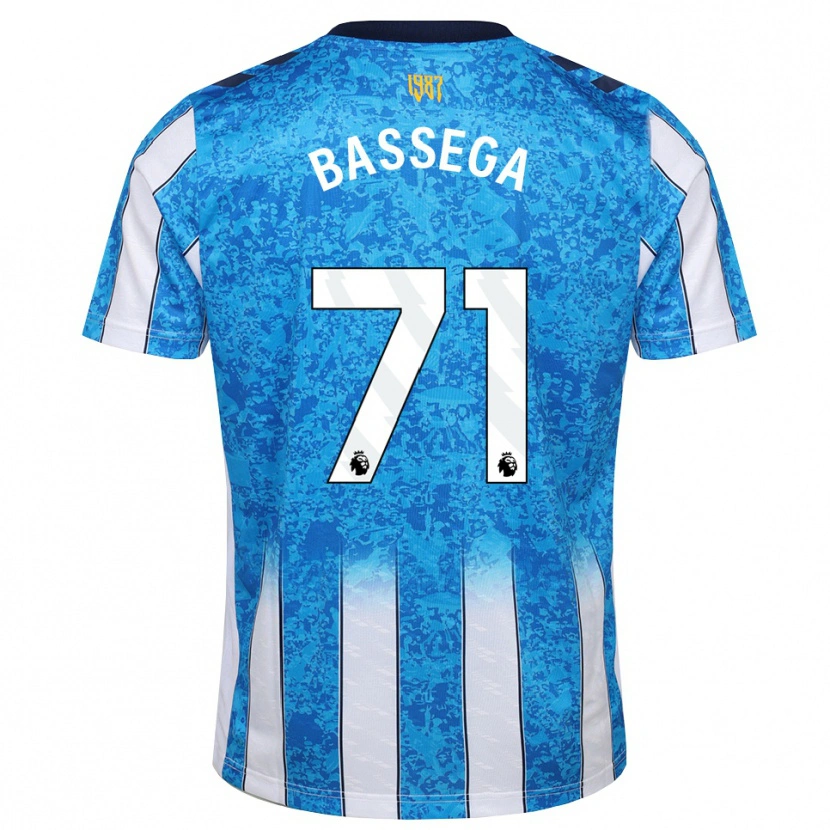 Danxen Mulher Camisola Nsemi Bassega #71 Branco Azul Laranja Principal 2026/27 Camisa