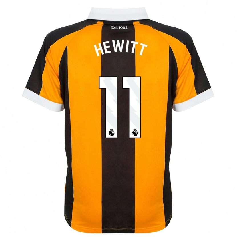 Danxen Mulher Camisola Stan Hewitt #11 Laranja Preto Branco Principal 2026/27 Camisa