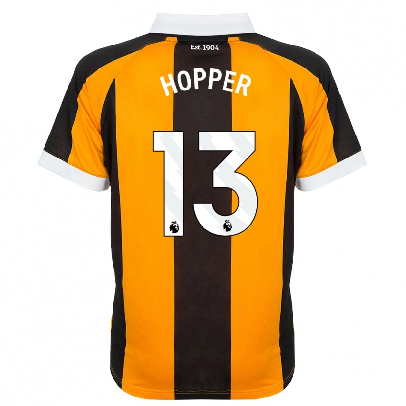 Danxen Mulher Camisola Jake Hopper #13 Laranja Preto Branco Principal 2026/27 Camisa