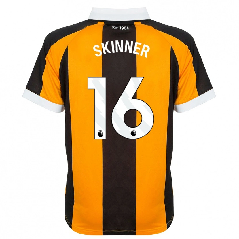Danxen Mulher Camisola Harley Skinner #16 Laranja Preto Branco Principal 2026/27 Camisa