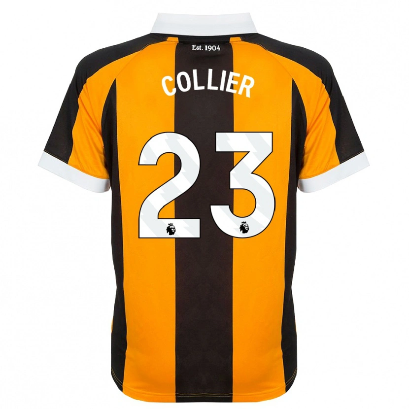 Danxen Mulher Camisola Holly Johnson-Collier #23 Laranja Preto Branco Principal 2026/27 Camisa