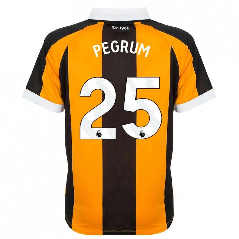 Danxen Mulher Camisola Florence Pegrum #25 Laranja Preto Branco Principal 2026/27 Camisa