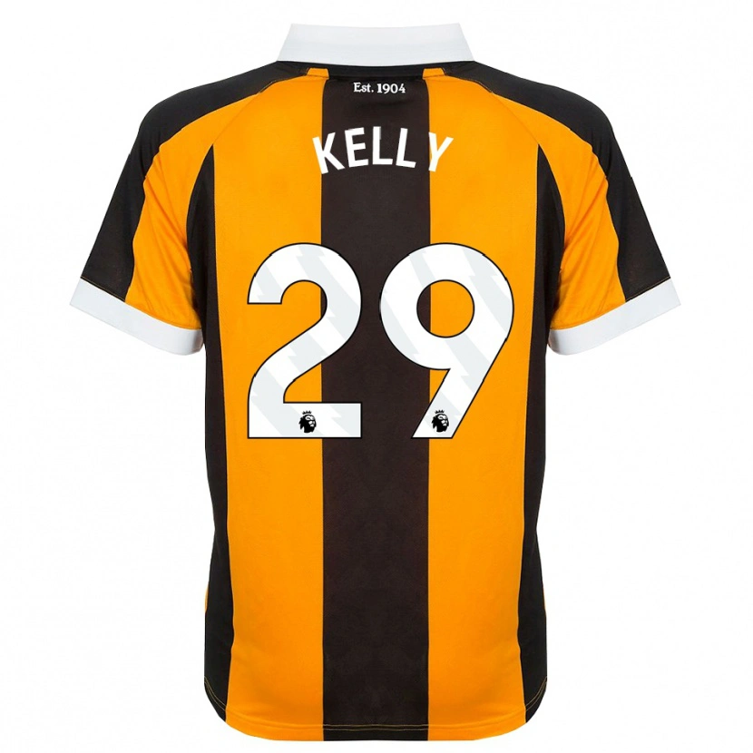 Danxen Mulher Camisola Ace Kelly #29 Laranja Preto Branco Principal 2026/27 Camisa