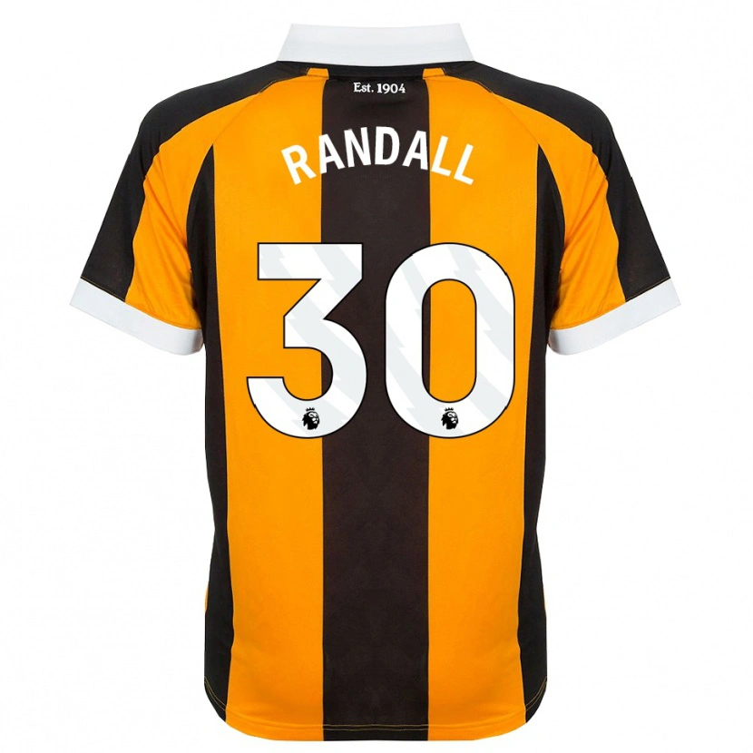 Danxen Mulher Camisola Jennifer Randall #30 Laranja Preto Branco Principal 2026/27 Camisa