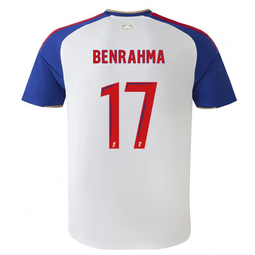 Danxen Mulher Camisola Said Benrahma #17 Azul Real Vermelho Branco Principal 2026/27 Camisa