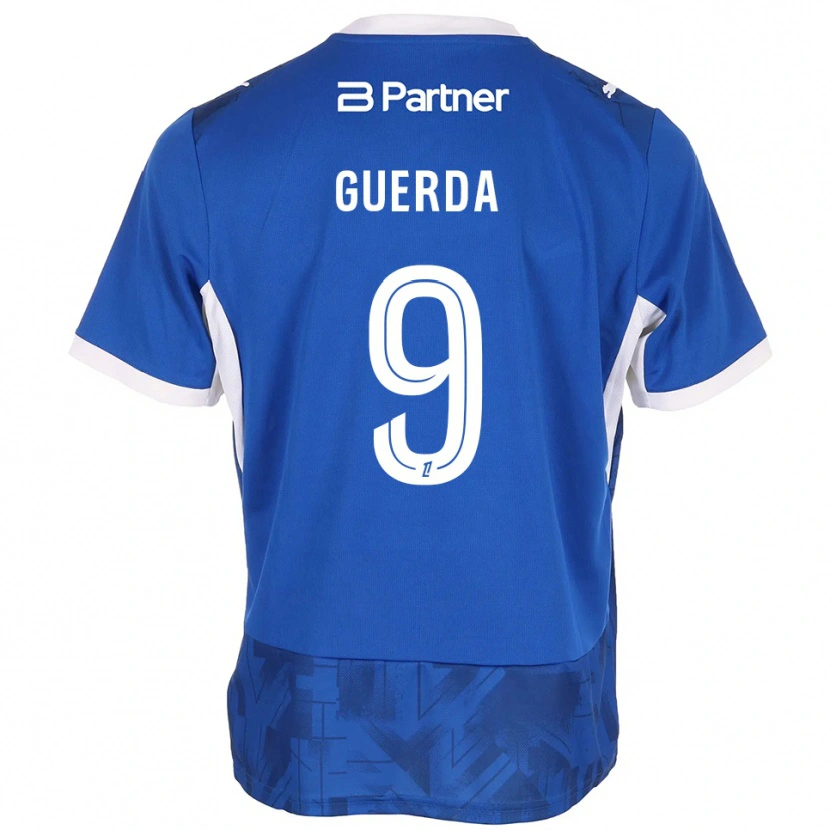 Danxen Mulher Camisola Rylan Guerda #9 Azul Médio Branco Principal 2026/27 Camisa
