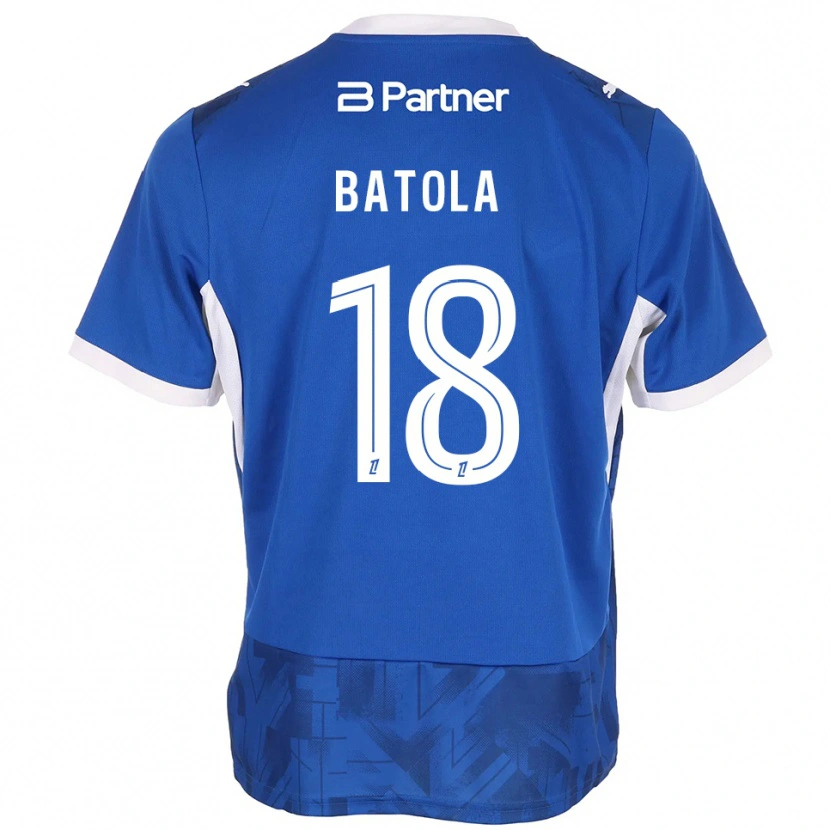 Danxen Mulher Camisola Christ Batola #18 Azul Médio Branco Principal 2026/27 Camisa