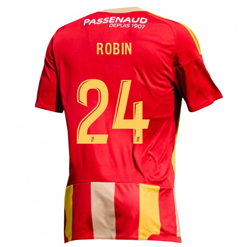 Danxen Mulher Camisola Milan Robin #24 Amarelo Vermelho Verde Principal 2026/27 Camisa