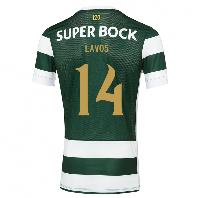 Danxen Mulher Camisola Bernardo Lavos #14 Darkslategray Branco Principal 2026/27 Camisa