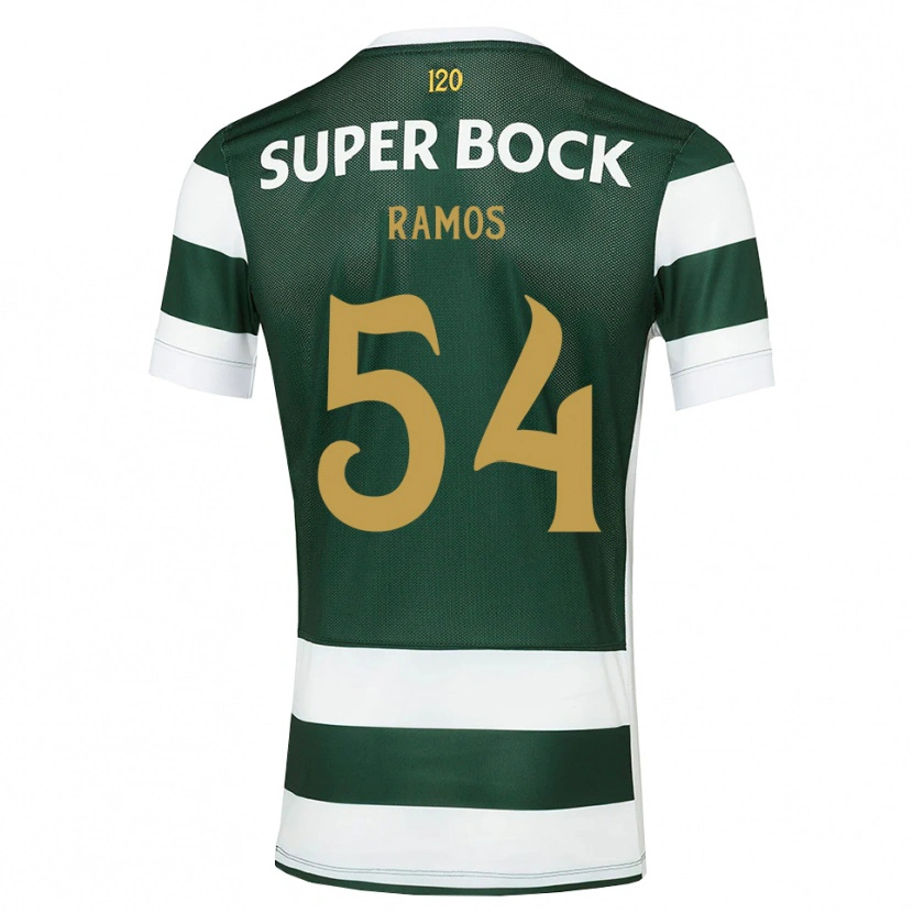 Danxen Mulher Camisola Bruno Ramos #54 Darkslategray Branco Principal 2026/27 Camisa