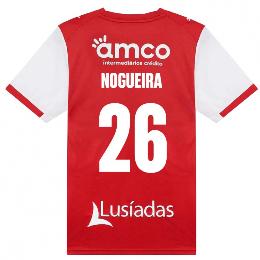 Danxen Mulher Camisola Ana Nogueira #26 Branco Vermelho Preto Principal 2026/27 Camisa