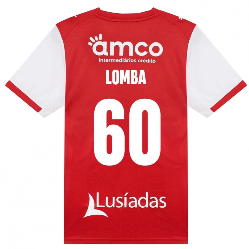 Danxen Mulher Camisola João Lomba #60 Branco Vermelho Preto Principal 2026/27 Camisa