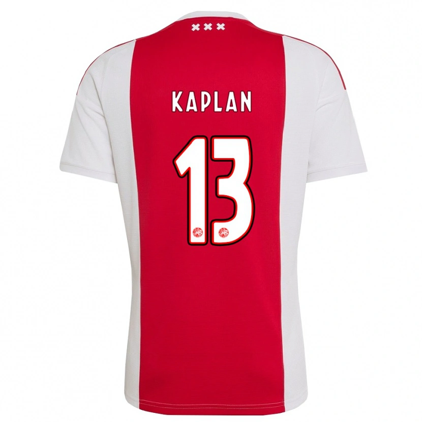 Danxen Mulher Camisola Ahmetcan Kaplan #13 Vermelho Branco Amarelo Principal 2026/27 Camisa