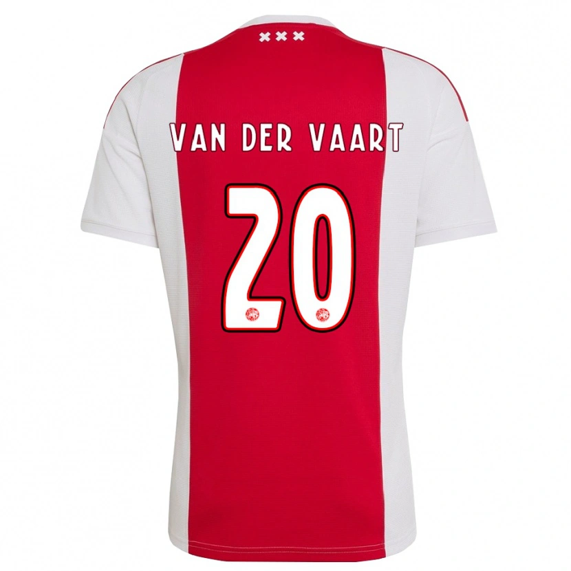 Danxen Mulher Camisola Damian Van Der Vaart #20 Vermelho Branco Amarelo Principal 2026/27 Camisa