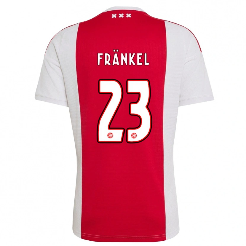 Danxen Mulher Camisola Leroy Fränkel #23 Vermelho Branco Amarelo Principal 2026/27 Camisa