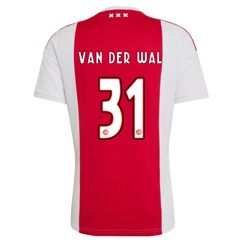 Danxen Mulher Camisola Dionne Van Der Wal #31 Vermelho Branco Amarelo Principal 2026/27 Camisa