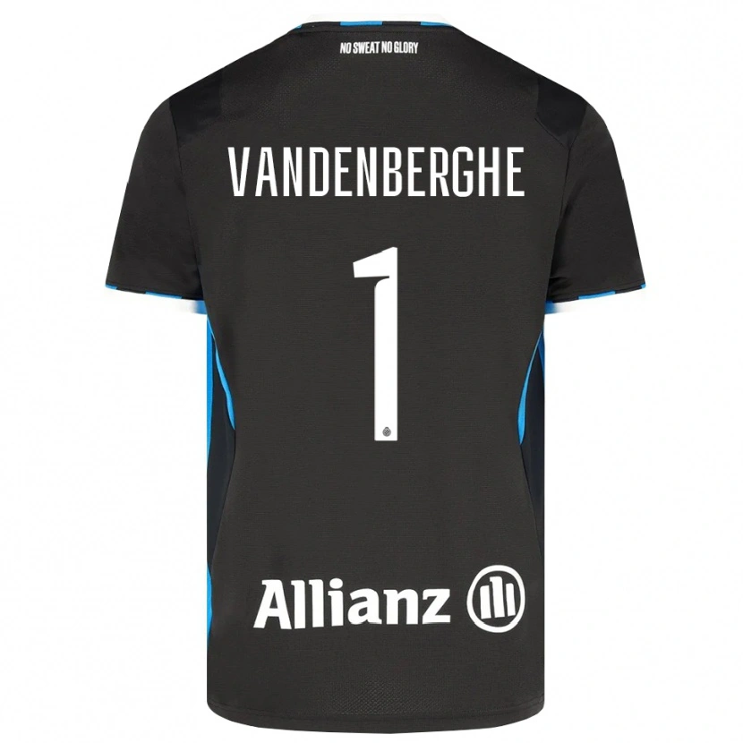 Danxen Mulher Camisola Xander Vandenberghe #1 Preto Vermelho Azul Principal 2026/27 Camisa