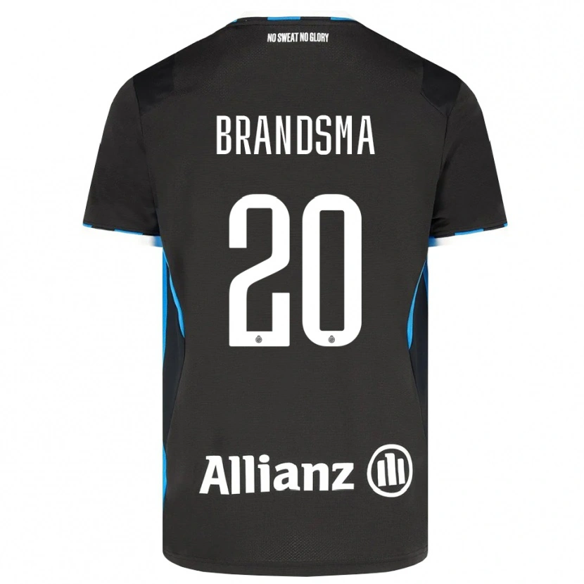 Danxen Mulher Camisola Ilke Brandsma #20 Preto Vermelho Azul Principal 2026/27 Camisa