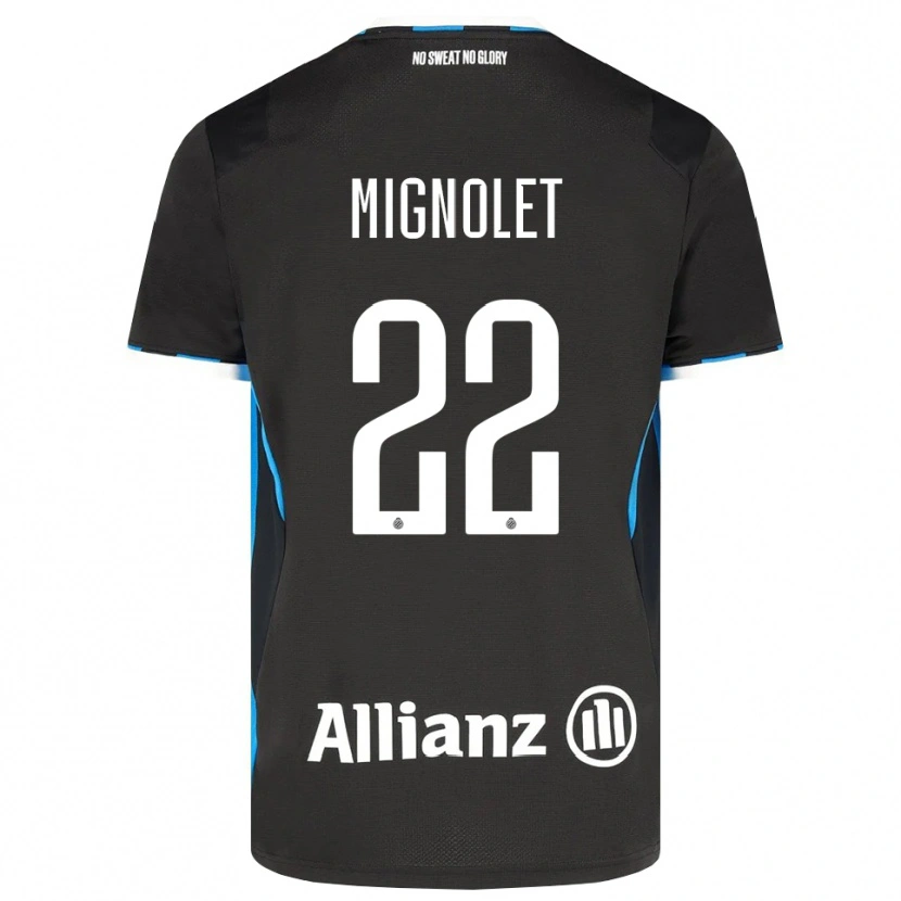 Danxen Mulher Camisola Simon Mignolet #22 Preto Vermelho Azul Principal 2026/27 Camisa