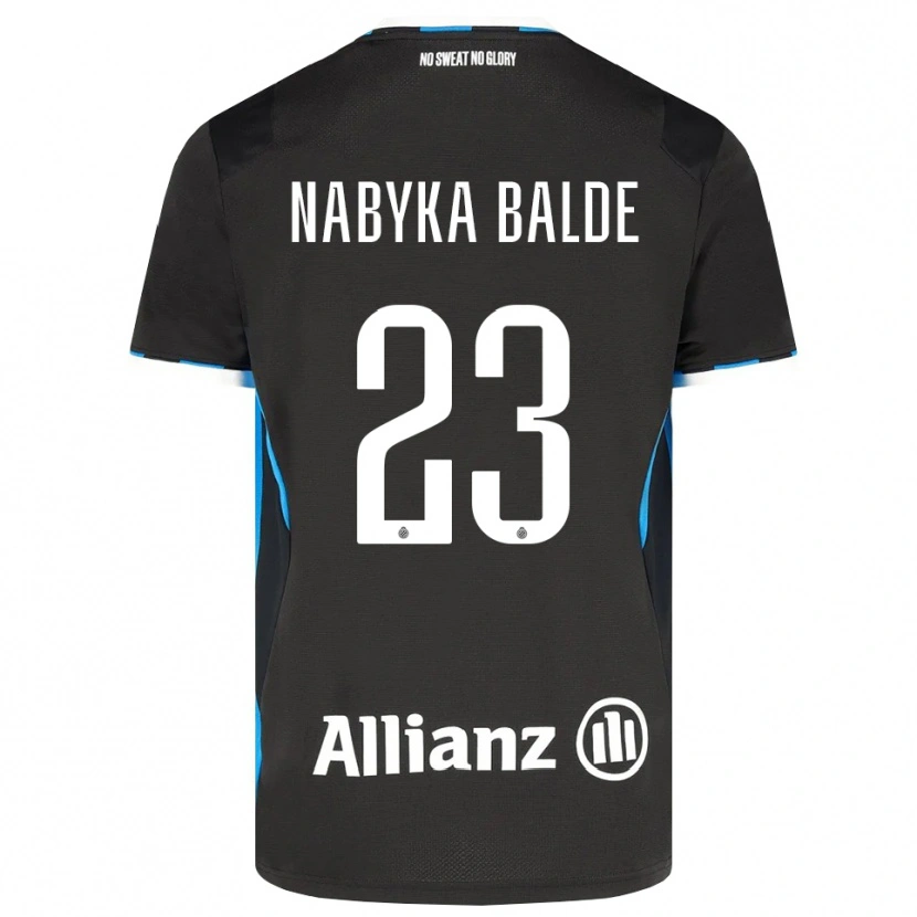 Danxen Mulher Camisola Mamadou Balde #23 Preto Vermelho Azul Principal 2026/27 Camisa