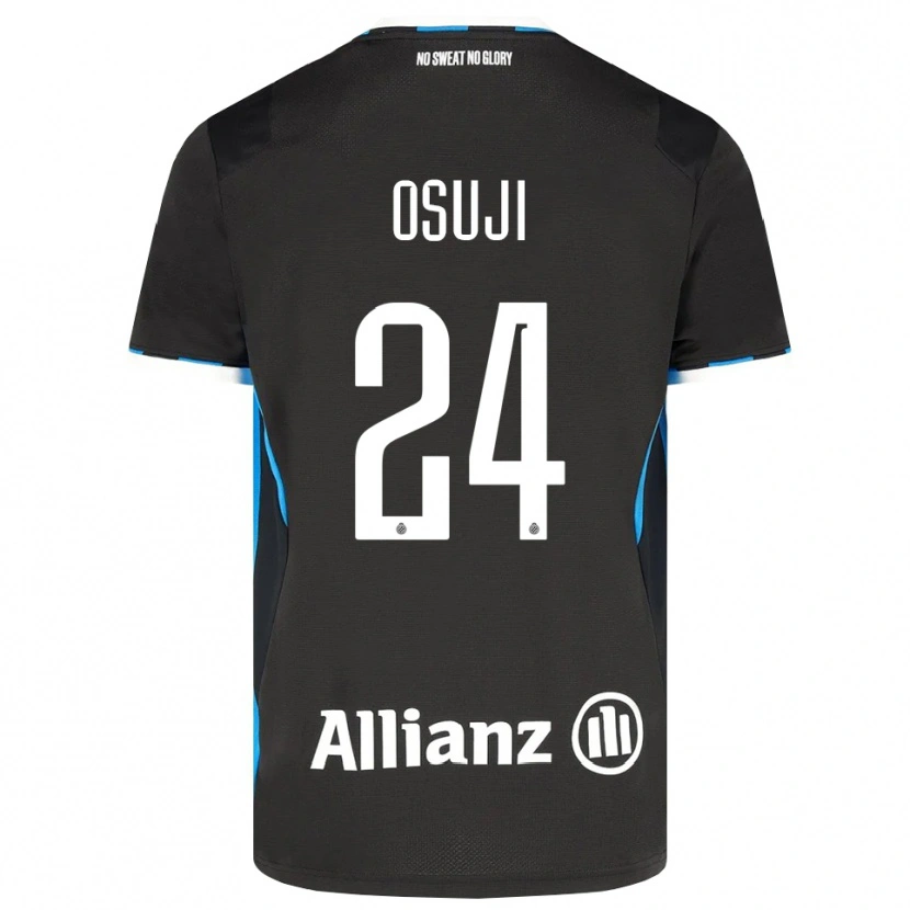Danxen Mulher Camisola Vince Osuji #24 Preto Vermelho Azul Principal 2026/27 Camisa
