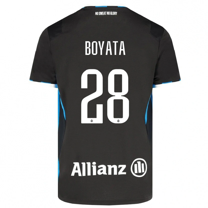 Danxen Mulher Camisola Dedryck Boyata #28 Preto Vermelho Azul Principal 2026/27 Camisa