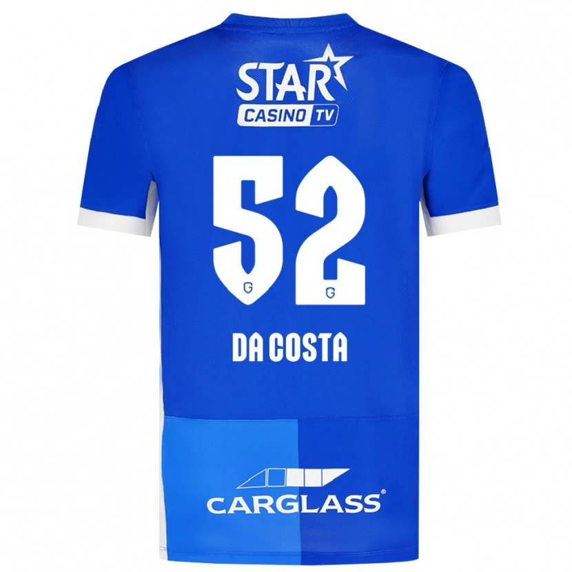 Danxen Mulher Camisola Wilson Da Costa #52 Mediumblue Royalblue Branco Principal 2026/27 Camisa