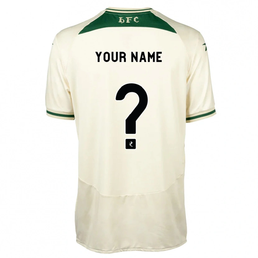 Danxen Mulher Camisola Seu Nome #0 Branco Floresta Alternativa 2026/27 Camisa