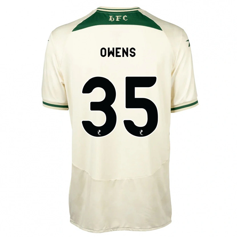 Danxen Mulher Camisola Freddie Owens #35 Branco Floresta Alternativa 2026/27 Camisa