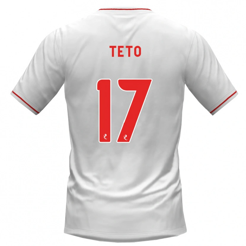 Danxen Mulher Camisola Aphelele Teto #17 Branco Vermelho Alternativa 2026/27 Camisa