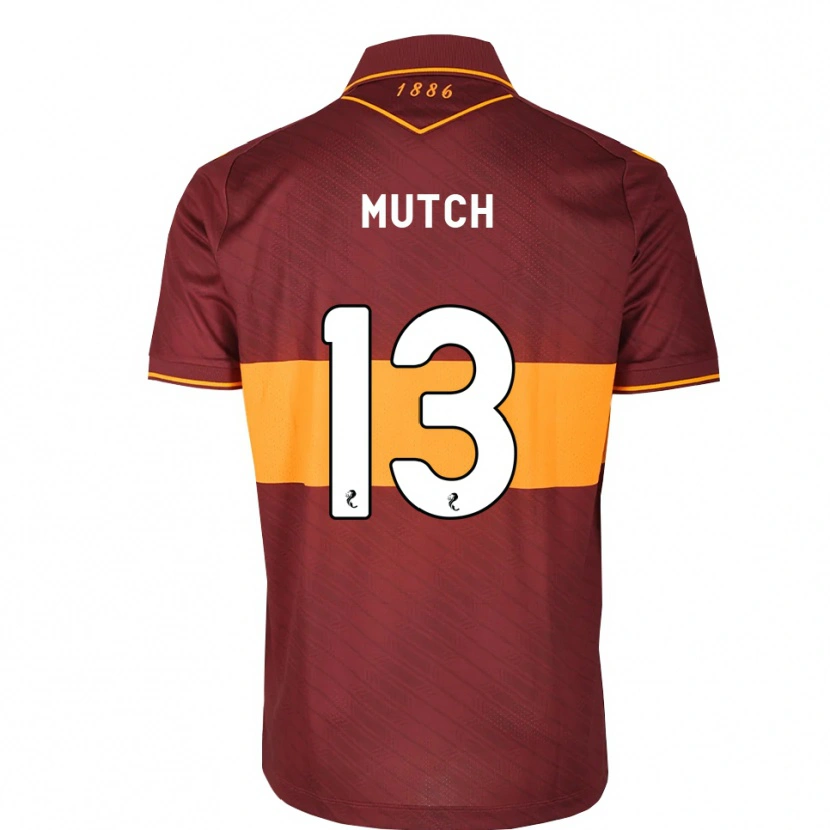 Danxen Mulher Camisola Emily Mutch #13 Laranja Marrom Alternativa 2026/27 Camisa