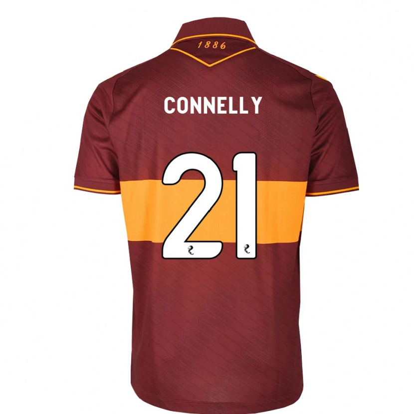 Danxen Mulher Camisola Matty Connelly #21 Laranja Marrom Alternativa 2026/27 Camisa